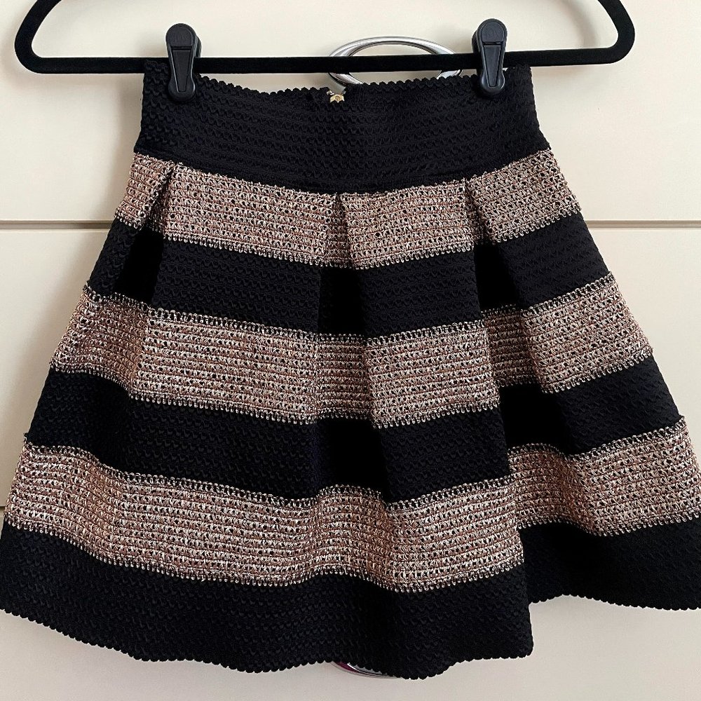 Golden G Black and Gold Circle Skirt